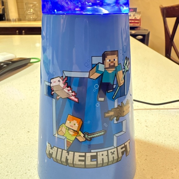 Minecraft Blue Lava Lamp - Picture 4 of 4